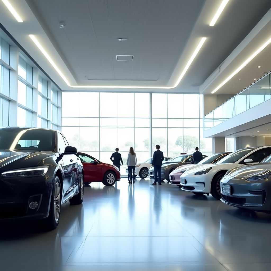 Showroom principal de ElectroAutos en Buenos Aires